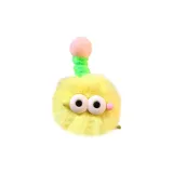 Маленький угольный шарик, заколка для волос