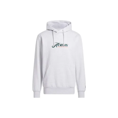 Adidas Свитшот Мужской Светло-Серый