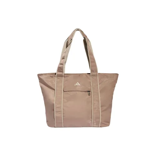 Adidas Переработанный полиэстер Тоут Сумка Сумка для покупок Сумка на плечо Стандартная Женская Мел Коричневый