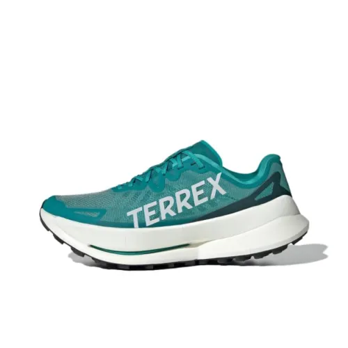 adidas Terrex Agravic Speed Ultra Устойчивый к истиранию Низкий Топ Беговые кроссовки Мужской Зеленый