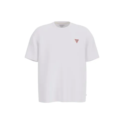 GUESS Белая Мужская Футболка