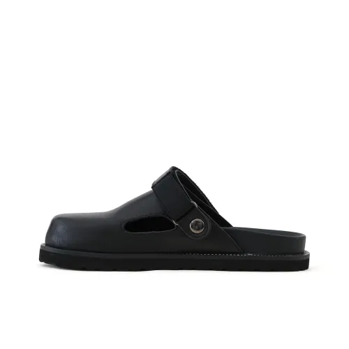 LIVINGTOWN Резиновая подошва пэчворк из кожи устойчивые к истиранию домашние тапочки унисекс