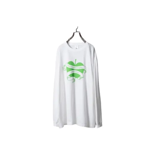 NumberNine Белый и Зеленый Мужская T-Рубашка