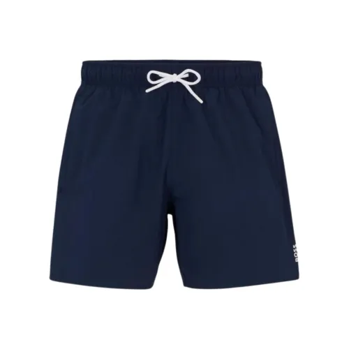 Hugo Boss Повседневные шорты Мужские Морской синий
