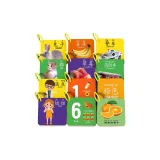 [6 коробок большой размер карта] Животные + Фрукты и овощи + Фигура с принтом + Транспорт + Числа + Цвет (экстра-большой утолщенный)