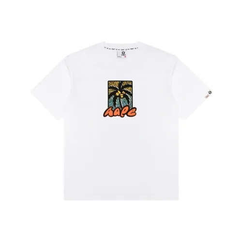 Aape Белый WHX Мужская T-Рубашка