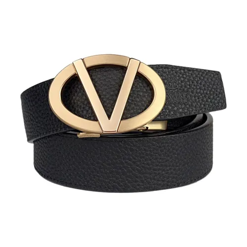 BANFU Ремни из натуральной коровьей кожи мужской черный ширина 3,5 см