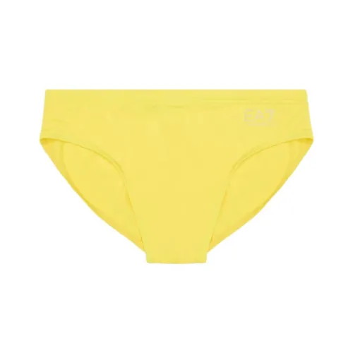 EMPORIO ARMANI EA7 Плавательные шорты Мужские Желтые