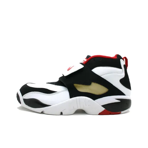 Nike Air Ромб Шипы Устойчивые к абразиву MID Топ Беговые кроссовки Мужские Белый черный