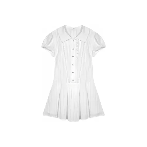 Giyu Короткий рукав Платье Женское