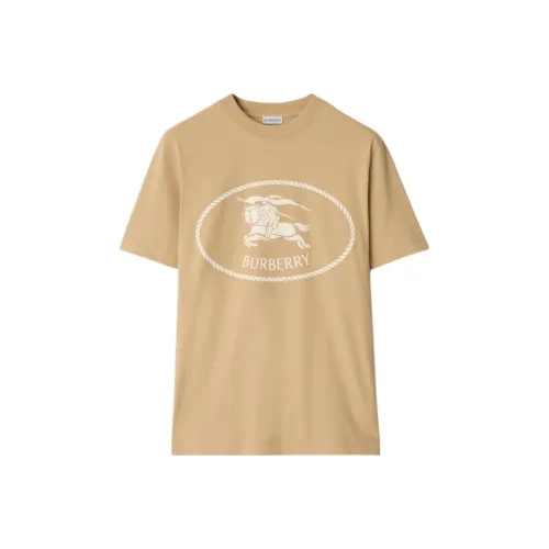 Burberry SS25 T-Shirt Мужской Бежевый