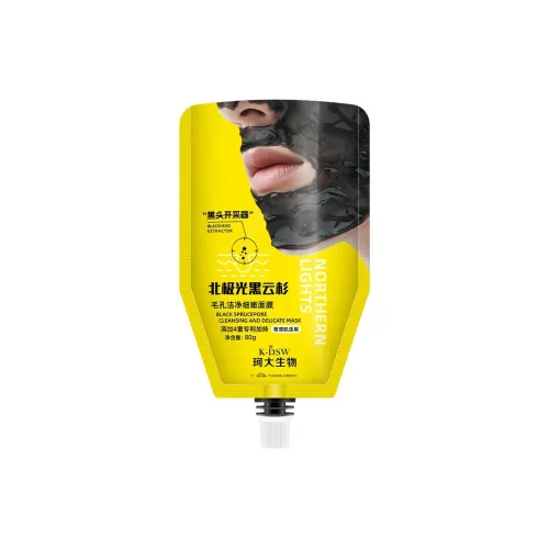 K DSW Northern Glow Black Spruce Очищение пор Fine And Tender Маски для лица Чистка 80г