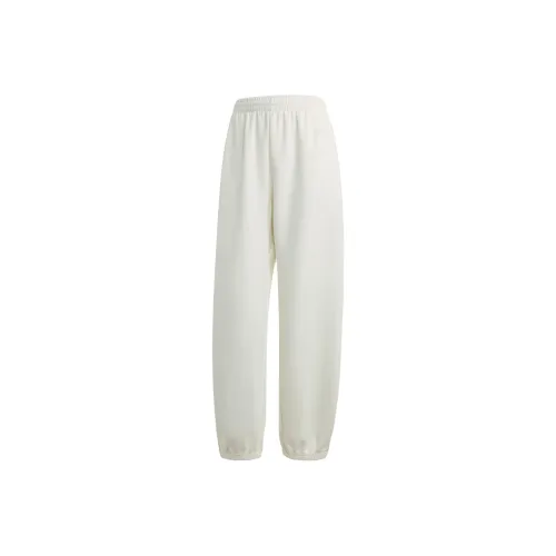 Adidas Вязаные Тренировочные Штаны Женские Экрю