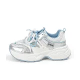 Бежевый синий