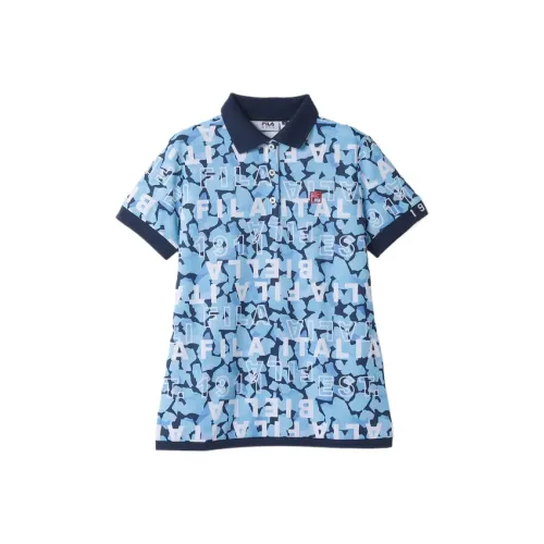 FILA Golf Series Blue Женская одежда для гольфа