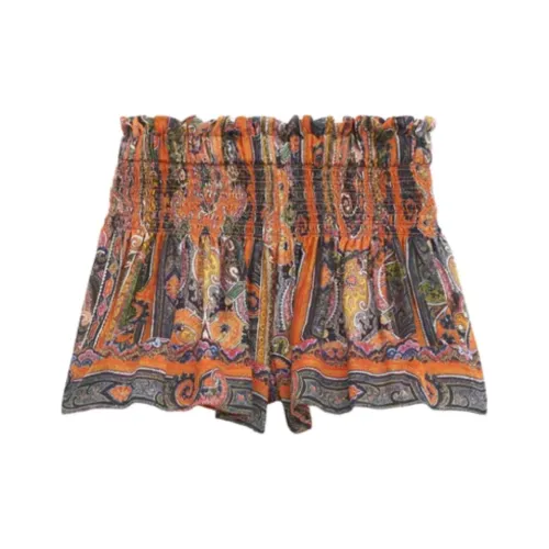 ISABEL MARANT Апельсин Женские Повседневные шорты
