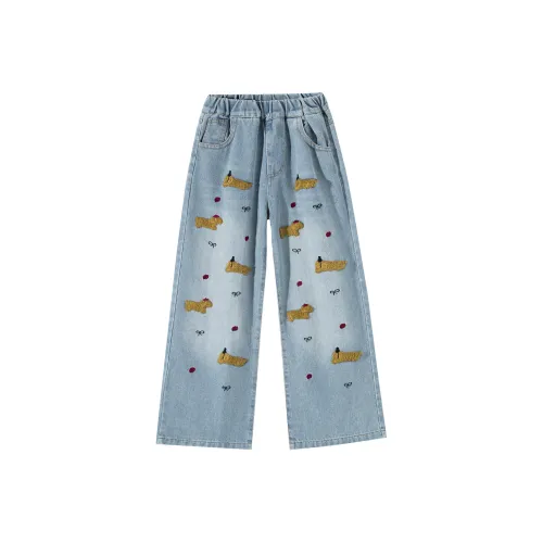 Tonlion.Kids Джинсовый синий Детские джинсы для дошкольников