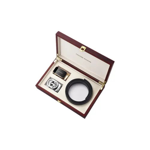 CALOWE KOLEVN Ремни из натуральной коровьей кожи мужские 3,5 см