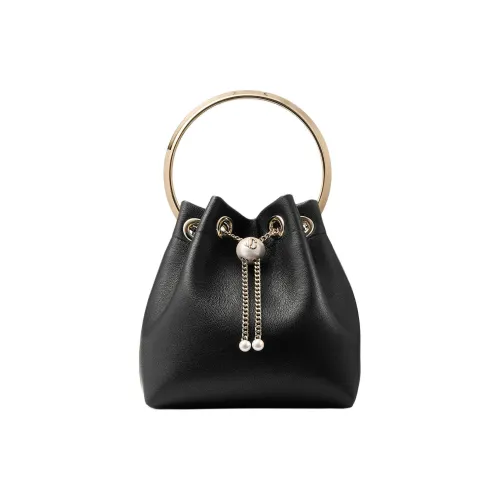 Jimmy Choo Кожа Одно плечо Сумка Женская Черная