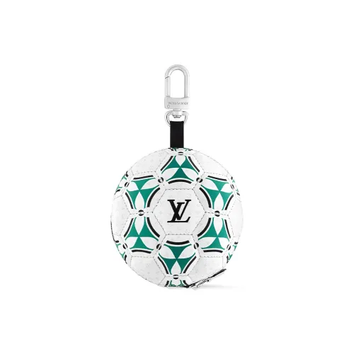 LOUIS VUITTON Football Pouch Металлические детали Сумка Аксессуар Мужской Белый
