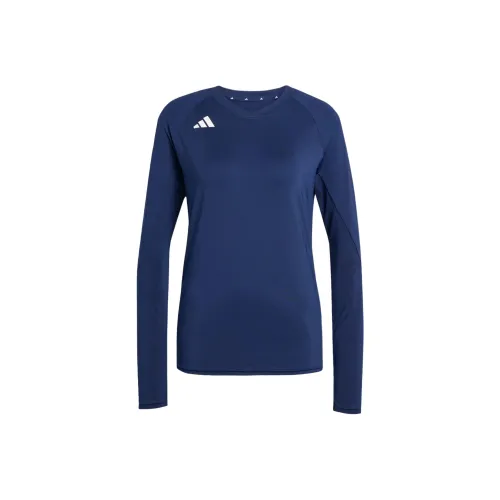 adidas clothing Синий Женские Свитшоты
