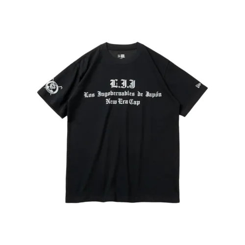 New Era New Japan Professional Wrestling, Collaboration Черная Унисекс Футболка