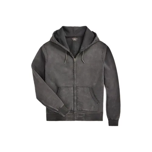 Double RL Свитшот Мужской Черный Серый