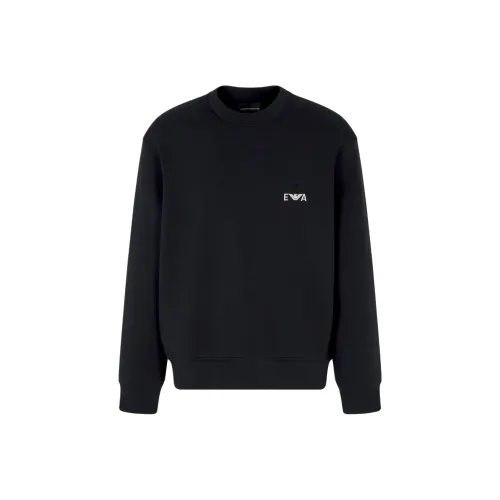 EMPORIO ARMANI EA7 Толстовка Мужская Темно-синяя