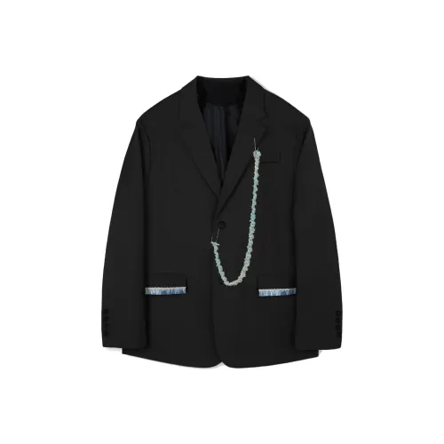 VXOXV Черный Унисекс Офисные костюмы