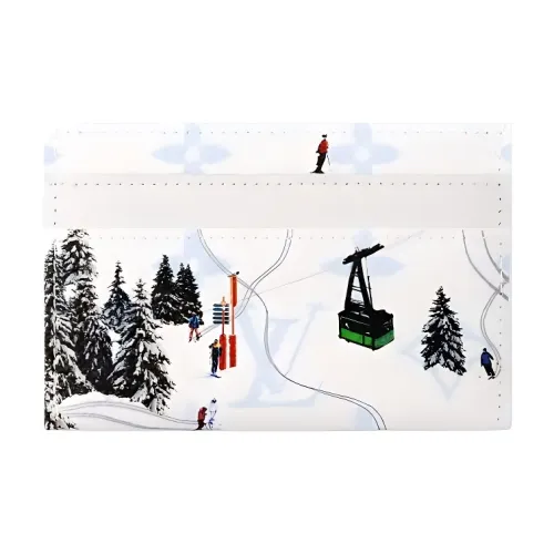 LOUIS VUITTON Кожа Держатель для карт Держатель для карт Унисекс Белый