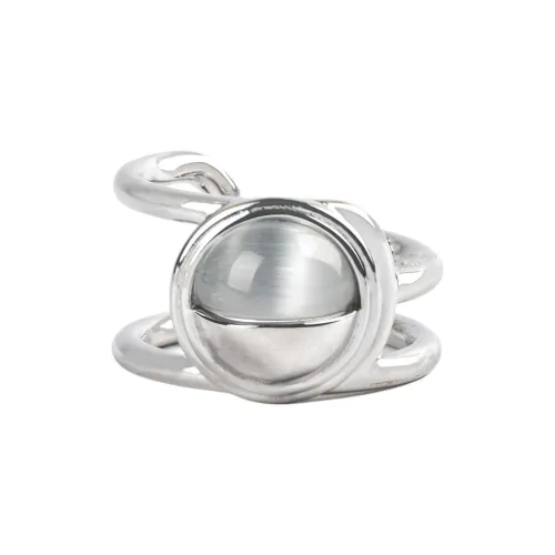 YUAN FIELD Белое золото с покрытием серебро S925 кольца унисекс