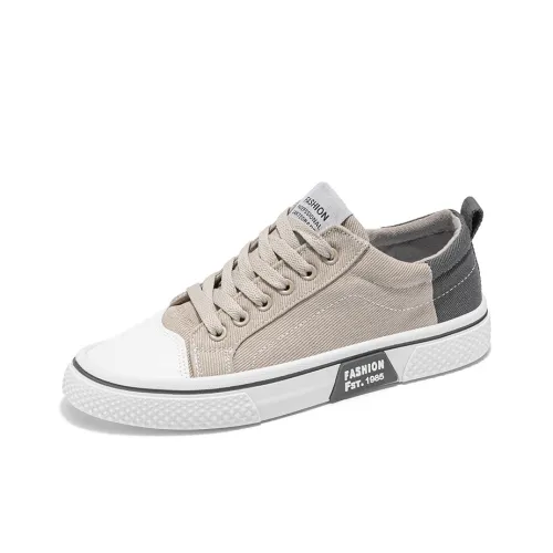 SHUXIAOBEI Low-Top Canvas Shoes Men's