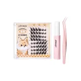 Лиса Серия [Наклонный Стиль Fly Позиционирование]+Клей+Пинцет