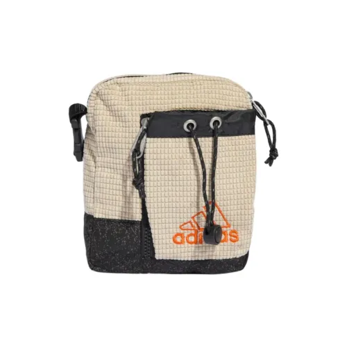 Adidas Originals Полиэстер Плечевая сумка Маленькая Унисекс Хаки и Черный