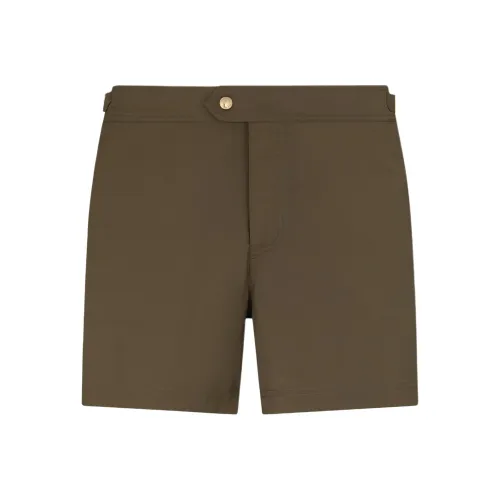 TF Повседневные шорты Мужские Армейский зеленый