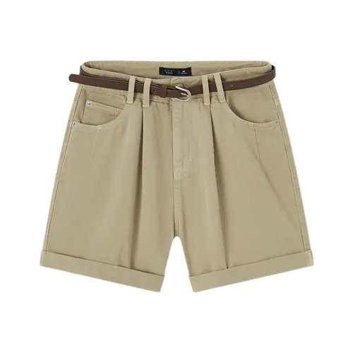 EICHITOO Хаки зеленый 01 Женские джинсовые шорты