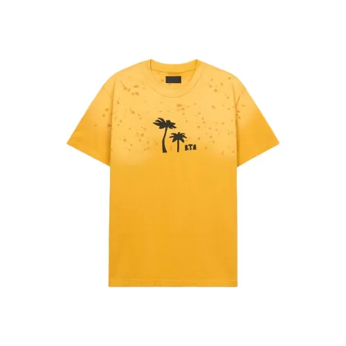 Rta Желтая Мужская T-Рубашка