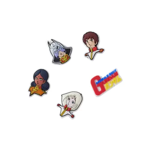 Crocs ПВХ Аксессуары для обуви Унисекс Многоцветные