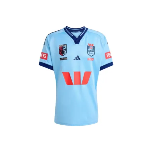 adidas Clothing Синий Мужской T-Рубашки