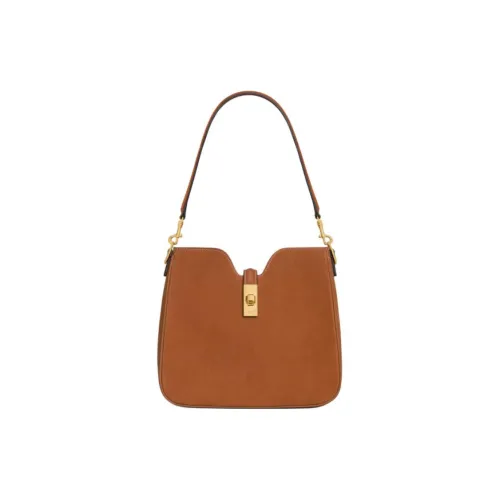 CELINE Сумка через плечо из коровьей кожи маленькая женская CAMEL