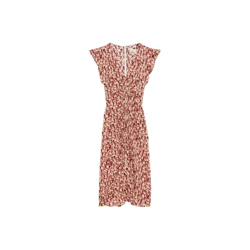 ISABEL MARANT ETOILE Многоцветные Женские Короткие Платья с Рукавами