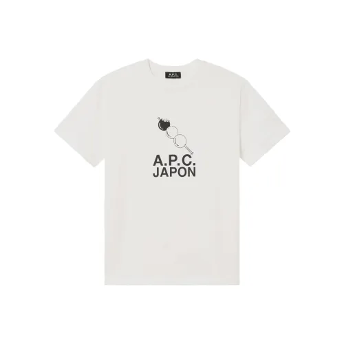 A.P.C Белая Унисекс Футболка