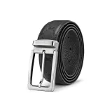 Чёрный - Первый слой, гладкий, тиснёный