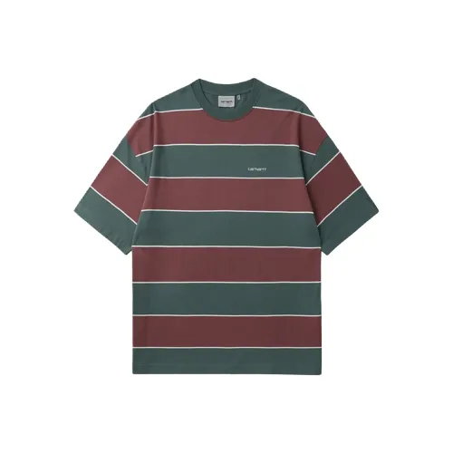 Carhartt WIP SS25 S S Quinby T Рубашка T Рубашка Мужской Серебряный Сосна