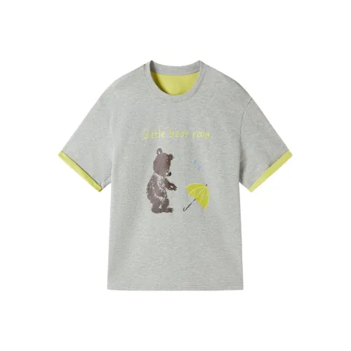 XIANGYING Лава Серый Женские Футболки