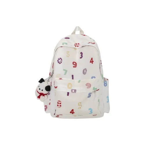 MTribe Нейлон Рюкзак Унисекс Белый Количество Черный Количество Colorful Числа