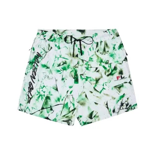 Malbon Golf x Futura Ярлык Повседневные шорты Мужской Многоцветный