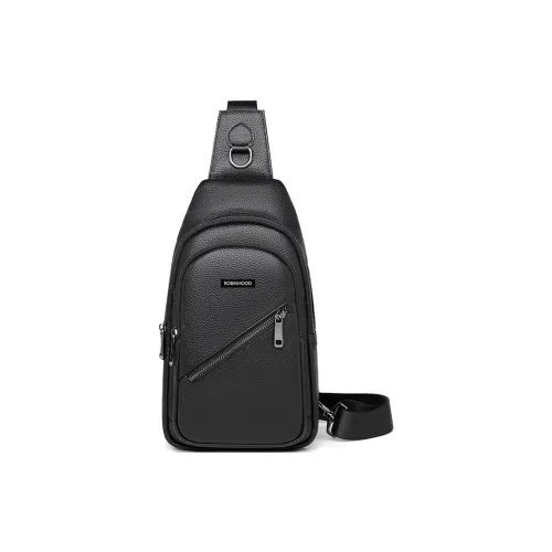 ROBINHOOD Сумка через плечо из коровьей кожи стандартная мужская черная коричневая