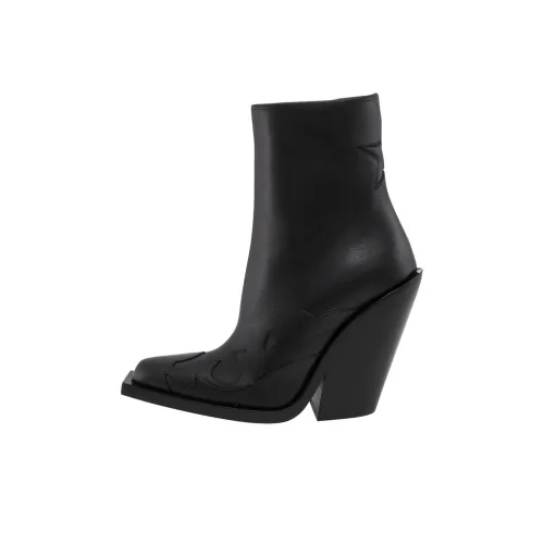 Burberry Open Bo Booties Женские Черные