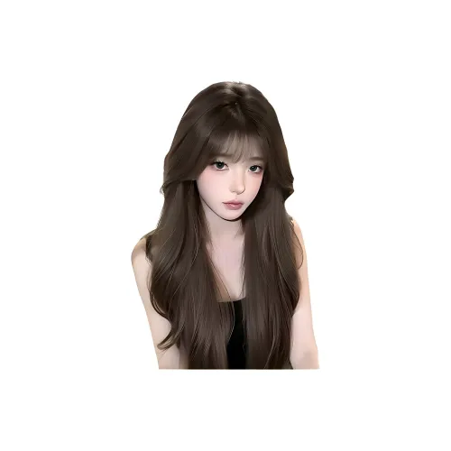 UMIFFA Apprentice Cupid's Long Curl Перука для Женщин С Пышными Бровями Большая Волна Корейский стиль Естественный Модный Набор Перук